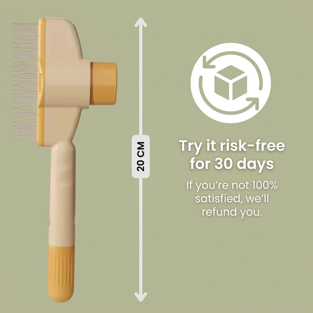 PurrBrush™ – The Self-Cleaning Cat Grooming Brush