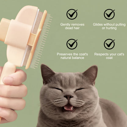 PurrBrush™ – The Self-Cleaning Cat Grooming Brush