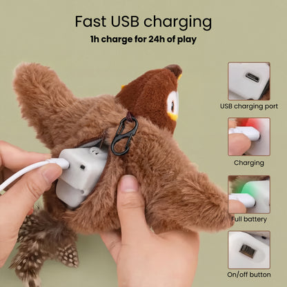 FlutterBird™ – The Cat Toy That Keeps Boredom Away